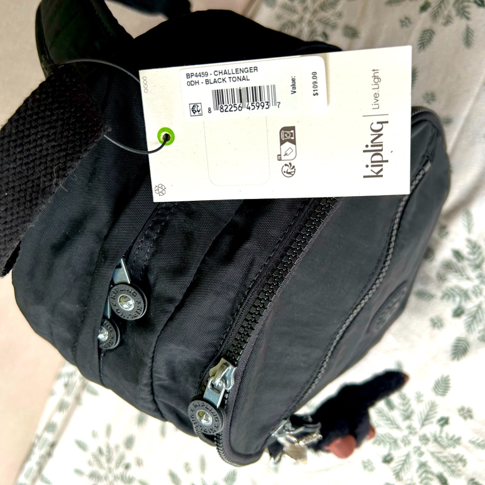 Kipling Black Backpack